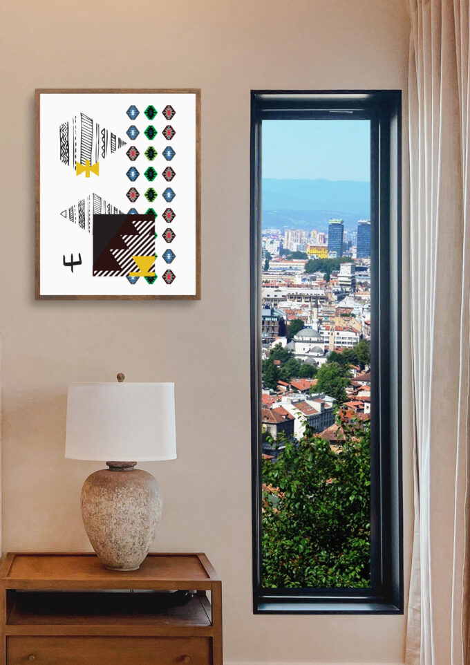 Kruščica Kruščica Poster Art u ramu