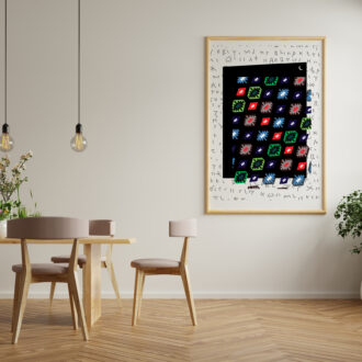 Alfombra Poster Art u ramu